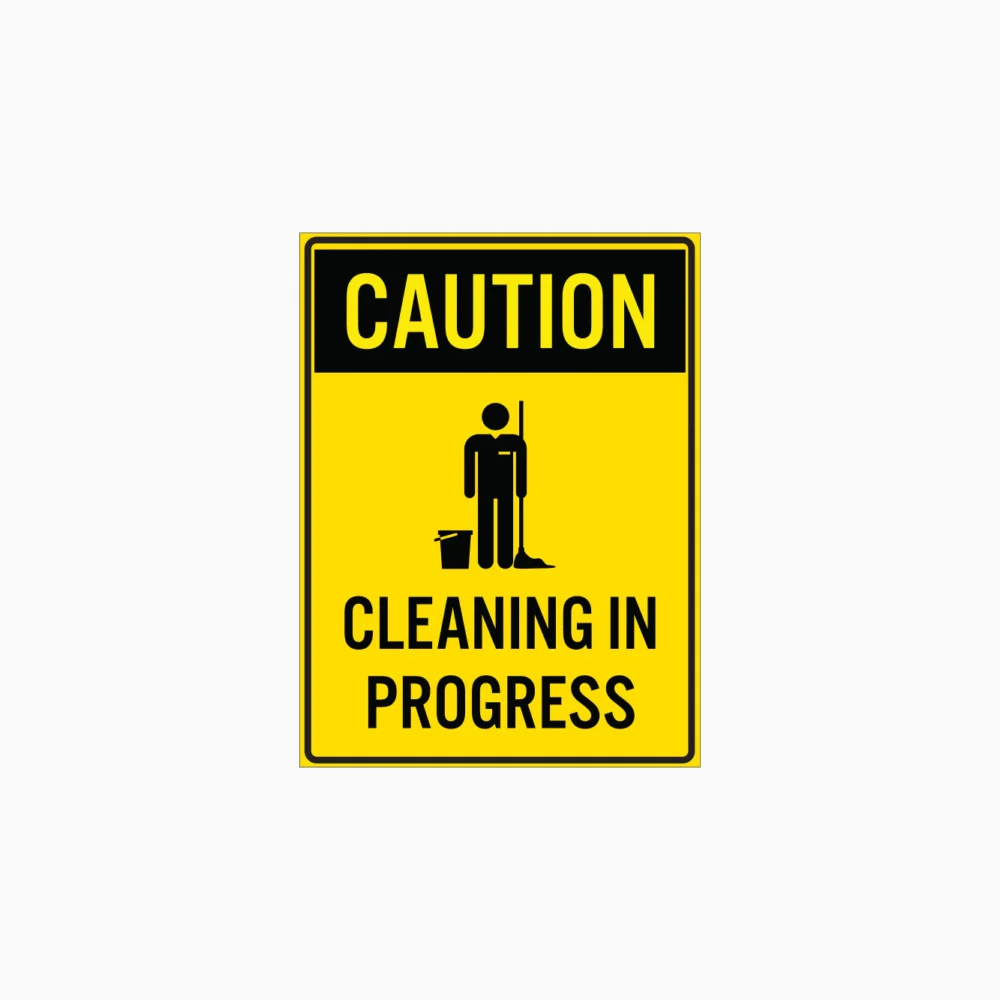Sign Cleaning Hanging