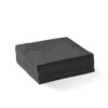 Napkin 2ply Cocktail Black
