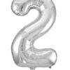 Balloon Silver Foil 34" #2