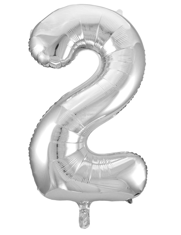 Balloon Silver Foil 34" #2