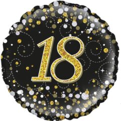 Foil Black & Gold Sparkfizz 18