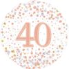 Foil Rose/Gold Sparkfizz 40