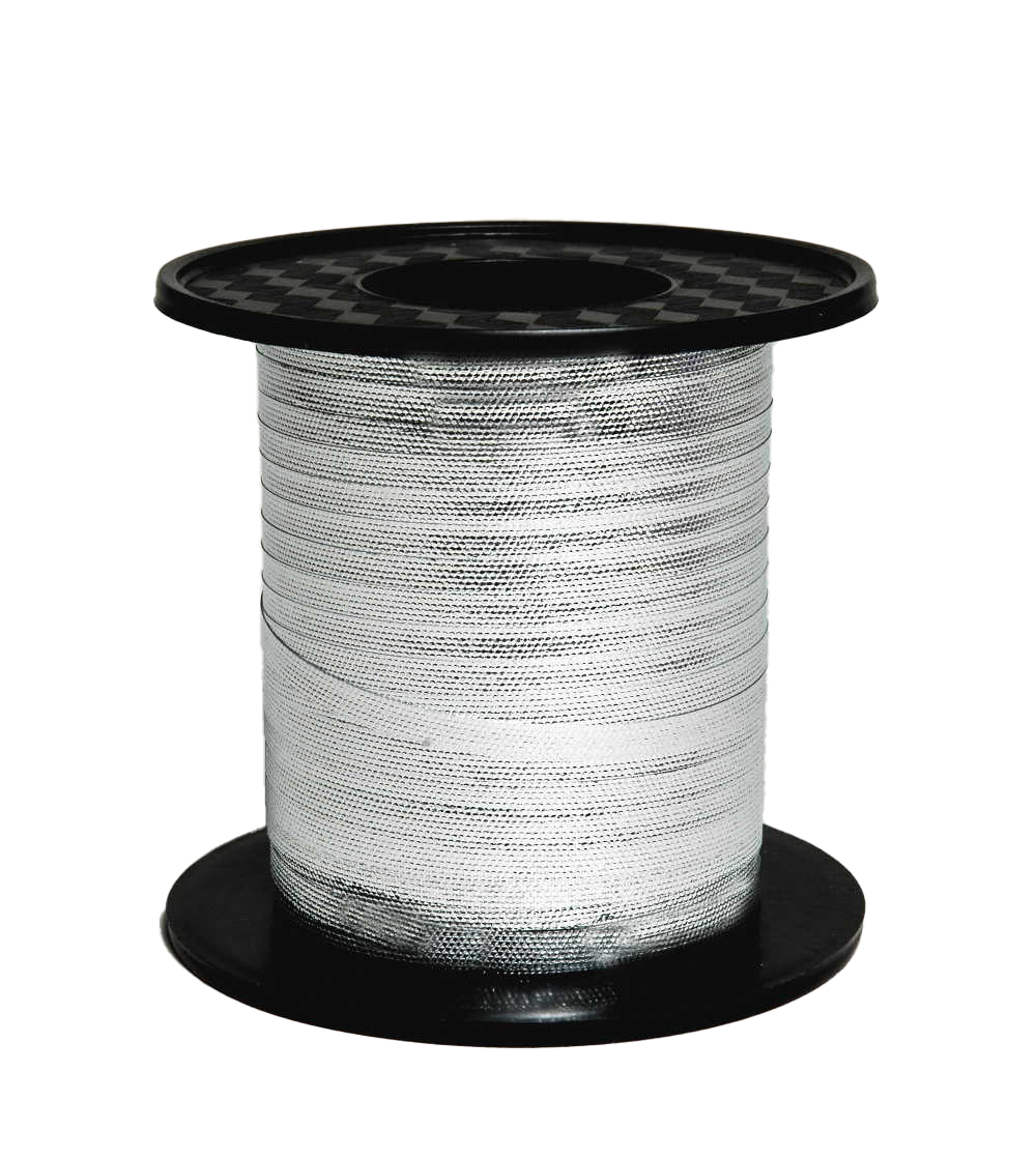 Curling Ribbon Silver 225m
