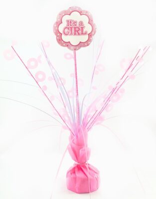 Centrepiece Pink Its A Girl