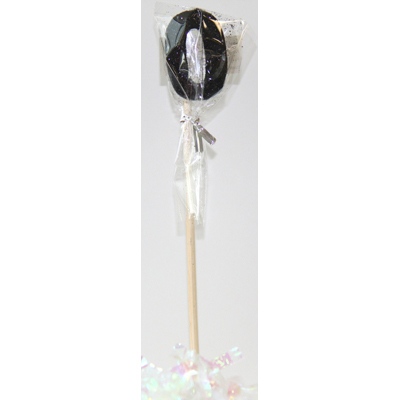 Candle Black Long Stick #0