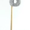 Candle Silver Long Stick #8