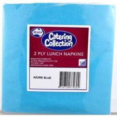 Napkin Azure Blue Lunch 2ply