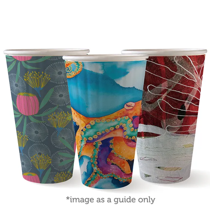 Coffee Cup D/W 16oz Art