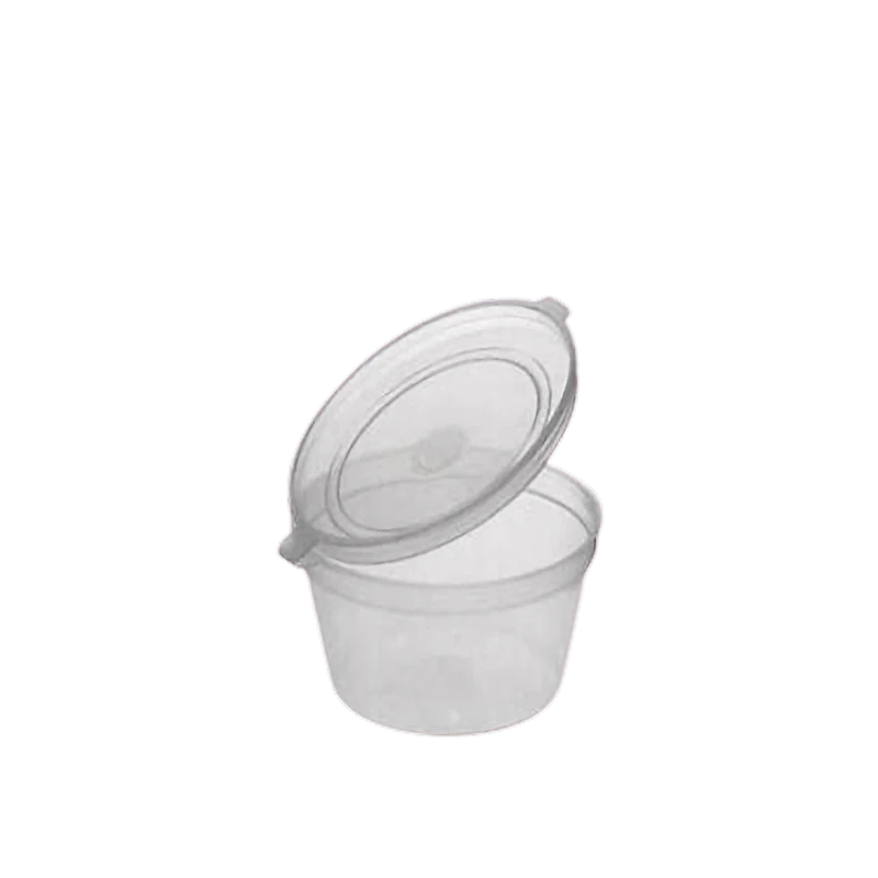 Round Sauce Cont W/Lid 25mm